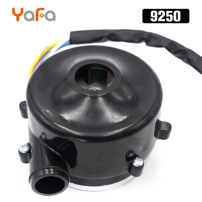 9250 DC 12V/24V/48V центробежный вентилятор бесщеточный Воздуходувка с всасыванием до