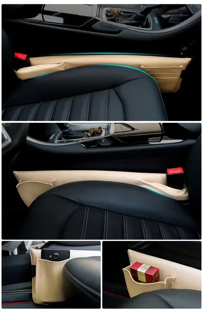 2021 car-styling Car Seat Gap Storage Box Organizer for LADA Priora Sedan  sport Kalina Granta Vesta X-Ray XRay - AliExpress