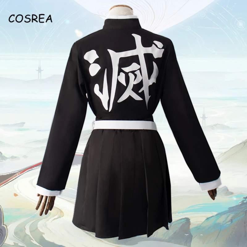 Аниме «Demon Slayer Kimetsu No Yaiba», костюмы для косплея Kanroji Mitsuri, костюм для косплея, кимоно для Хэллоуина, тканевый клинок демона