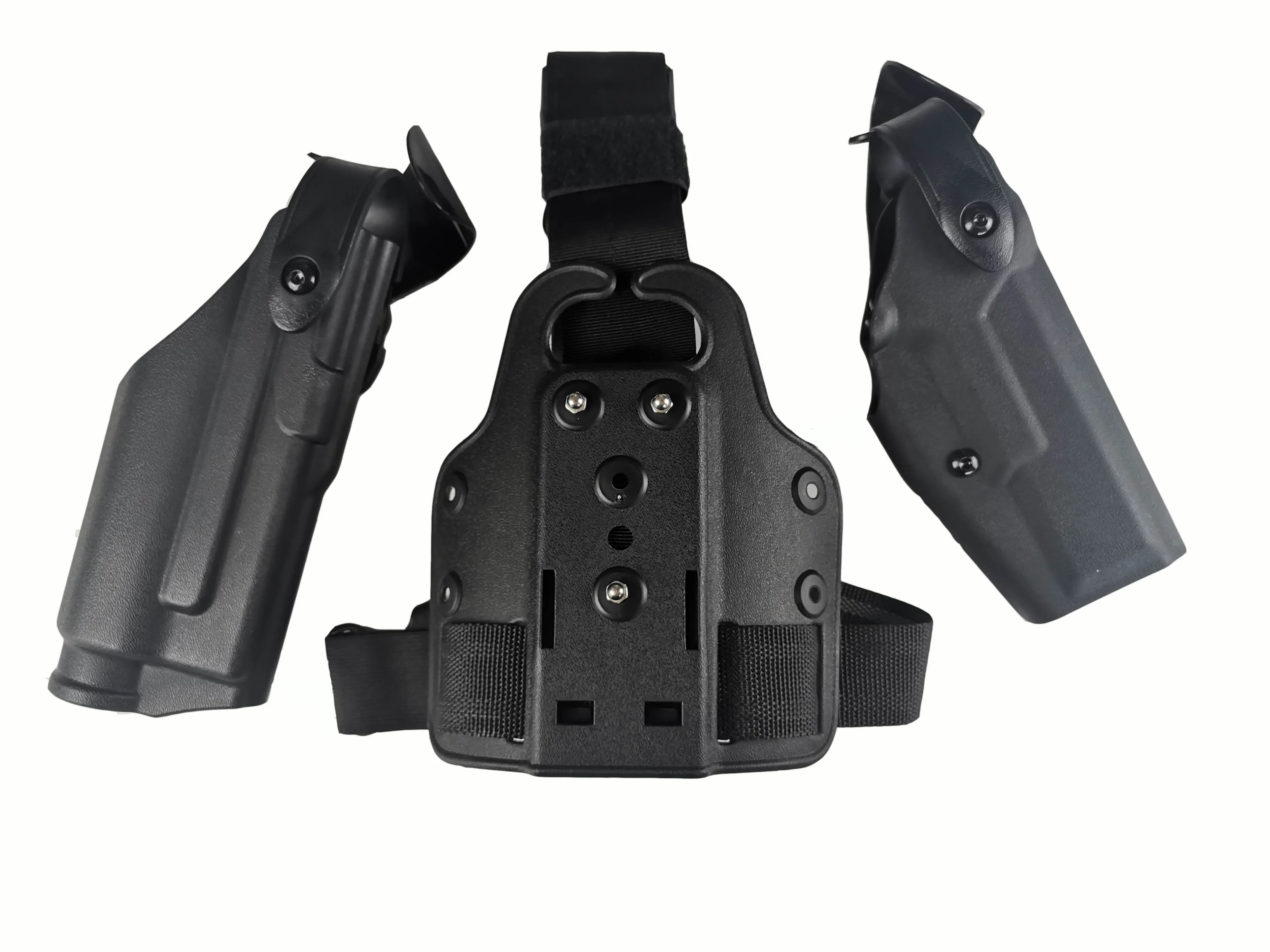 Airsoft Safarilands пистолет Glock17 19 22 23 31 Ремень Кобуры вспышка светильник для правой руки использовать ножной кобура светильник подшипник glock кобура