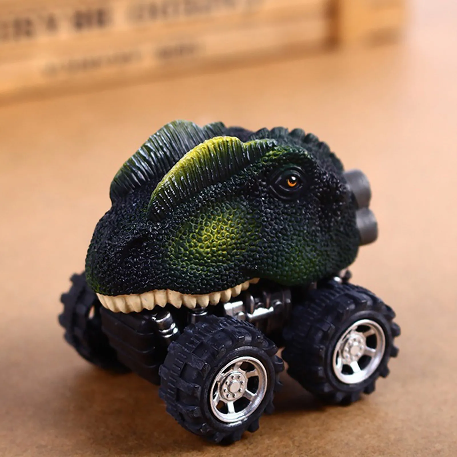 

4PCS Pull Back Car Dino Toy with Big Tire Wheel Creative Gift for Kids Pull Back Dinosaur Model Toys Dinosaur Model Mini Toy Car