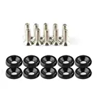 20 шт. болт шайбы бампера крыла из нержавеющей стали M6X20 мм ЧПУ Заготовка алюминия шайба крыла двигателя отсека комплект одежды автостайлинг