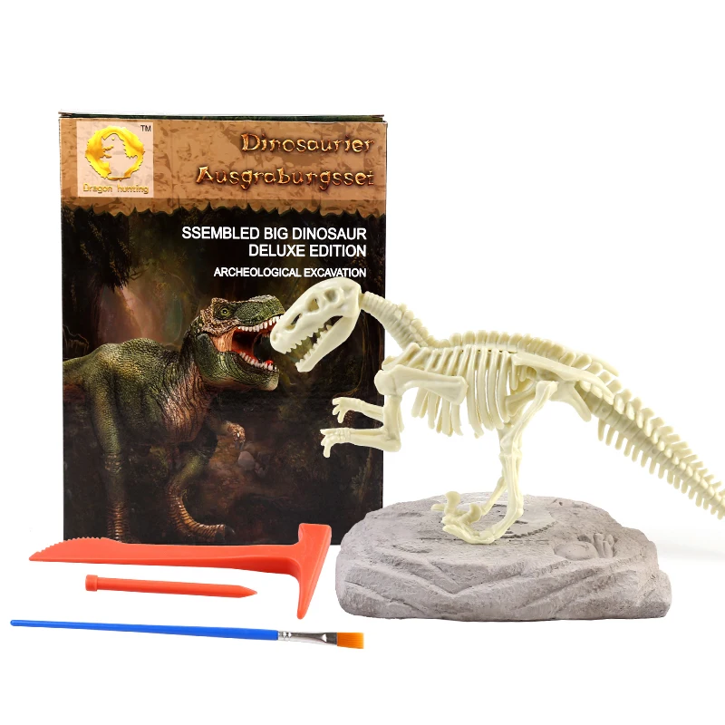 Набор стеблей DIY &quotраскопки&quot игрушка для детей динозавр игрушки