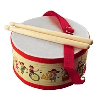 drum wood kids early educational musical instrument for children baby toys beat instrument hand drum toys
