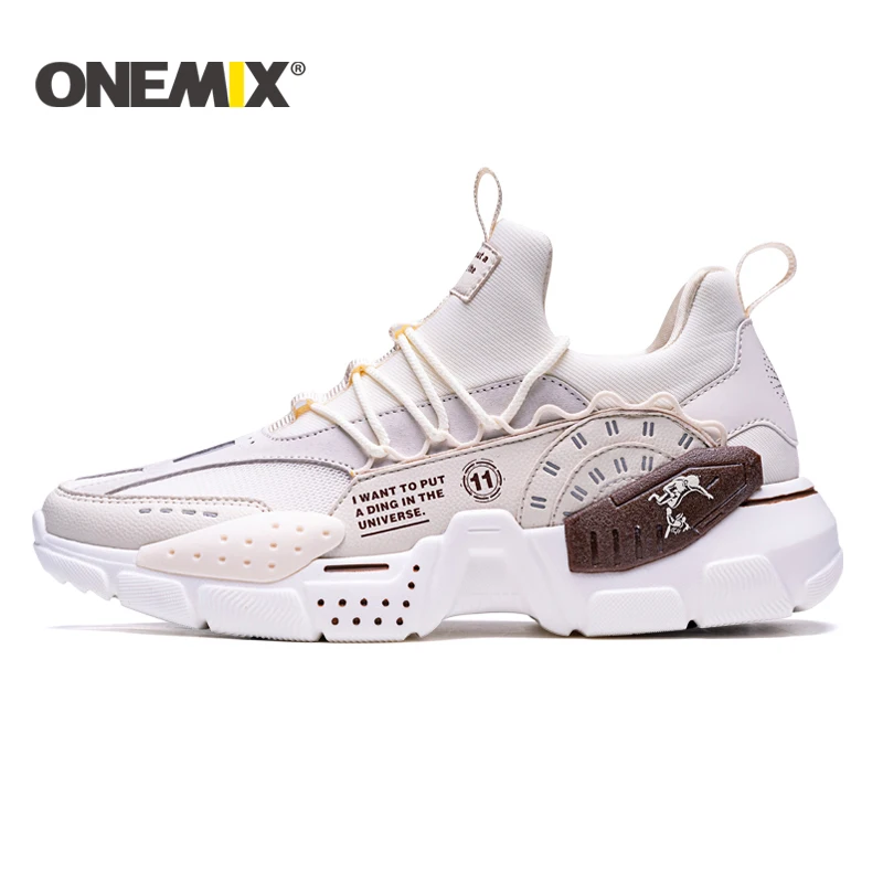 ONEMIX 2020 новые мужские кроссовки кожа амортизирующая спортивная обувь Мужская