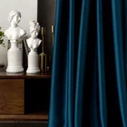 Шторы Topfinel для спальни, гостиной, Современные однотонные 100% шторы, мягкие и шелковистые шторы, готовые шторы