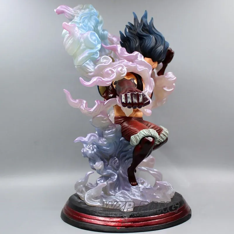 One Piece Monkey D Luffy Gear 4 змея форма битвы статуя ПВХ стоящая позиция Луффи экшн фигурка