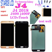 super amoled for samsung galaxy j4 2018 j400 j400f sm j400mds lcd display j400fds display touch screen replacement