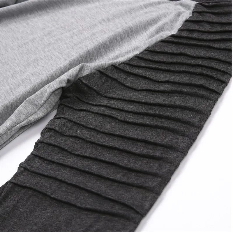 2019 Новая Осенняя брендовая мужская одежда футболка с длинными рукавами и круглым