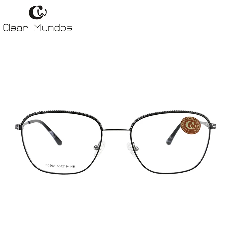 Прозрачные профессиональные квадратные очки MUNDOS ручной работы унисекс из