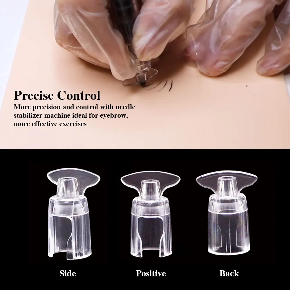 

Tattoo Tool Permanent Makeup Eyebrow Tattoo Cartridge Needle Stabilizer Balancer Eyebrow Thrush Line Auxiliary Needle Stabilizer