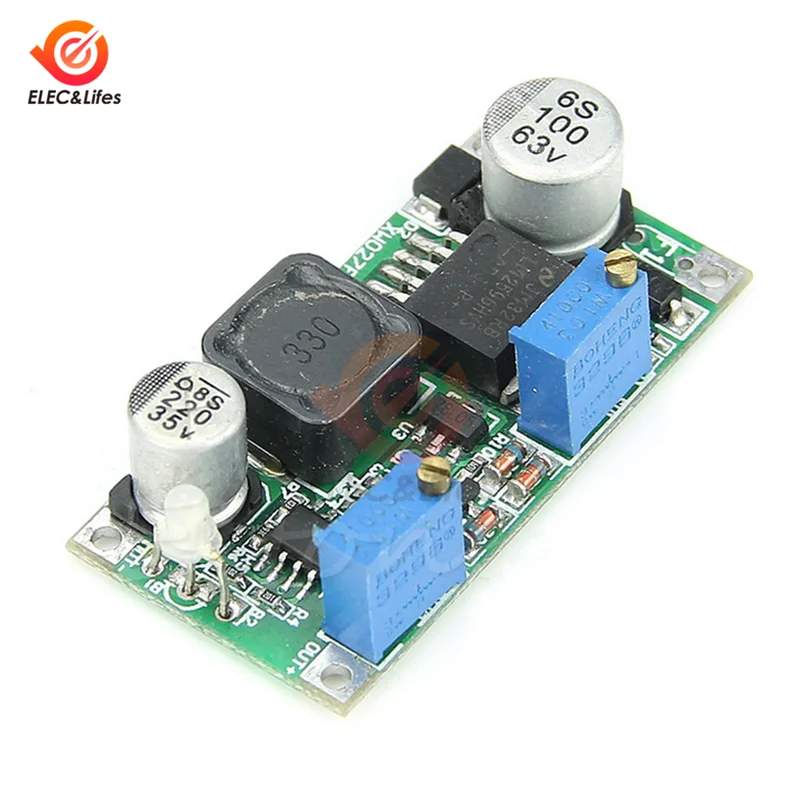 

DC-DC LM2596 HVS LM2596HVS 60V 3A Buck Converter Constant Current/Voltage CC CV Step-Down Module LED Indicator