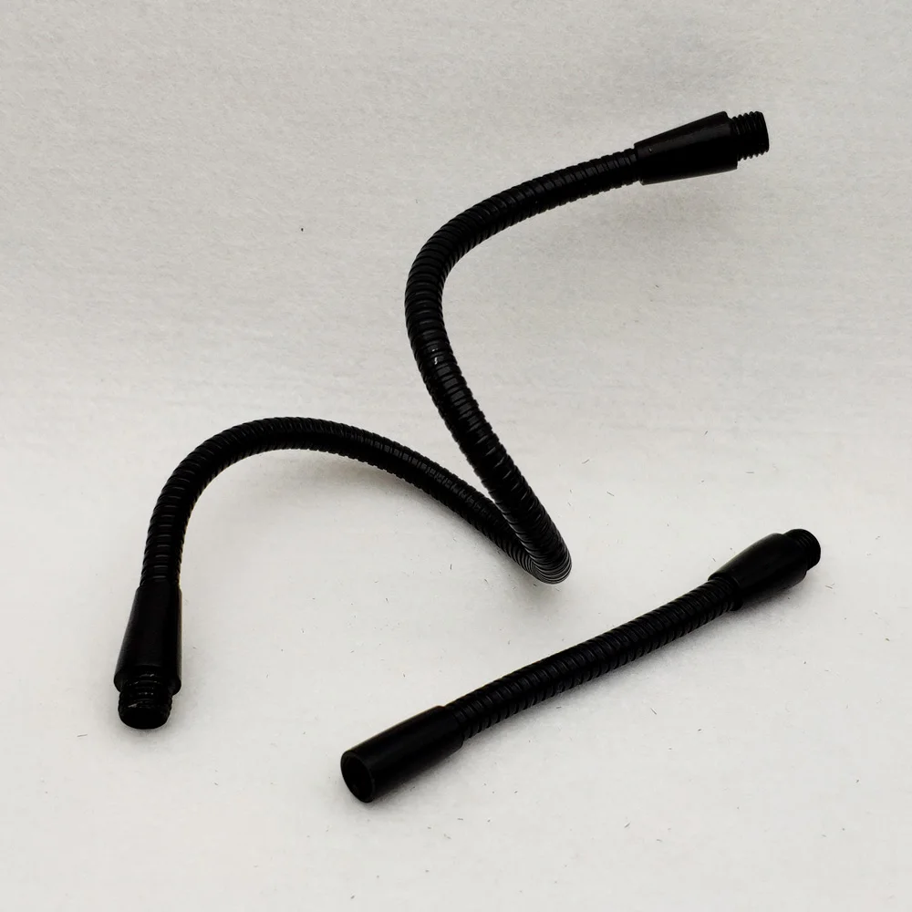 Мягкий хромированный металлический гибкий шланг с гусиной шеей диаметр 6 мм 10 20 30