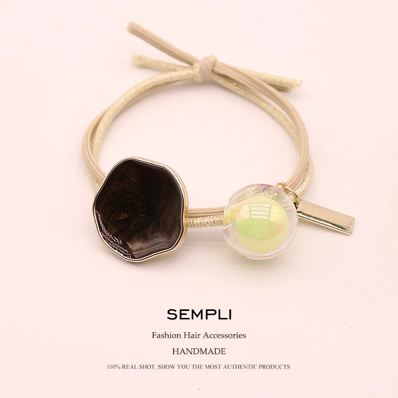 Sempli Высококачественные эластичные резинки с металлической линией для женщин