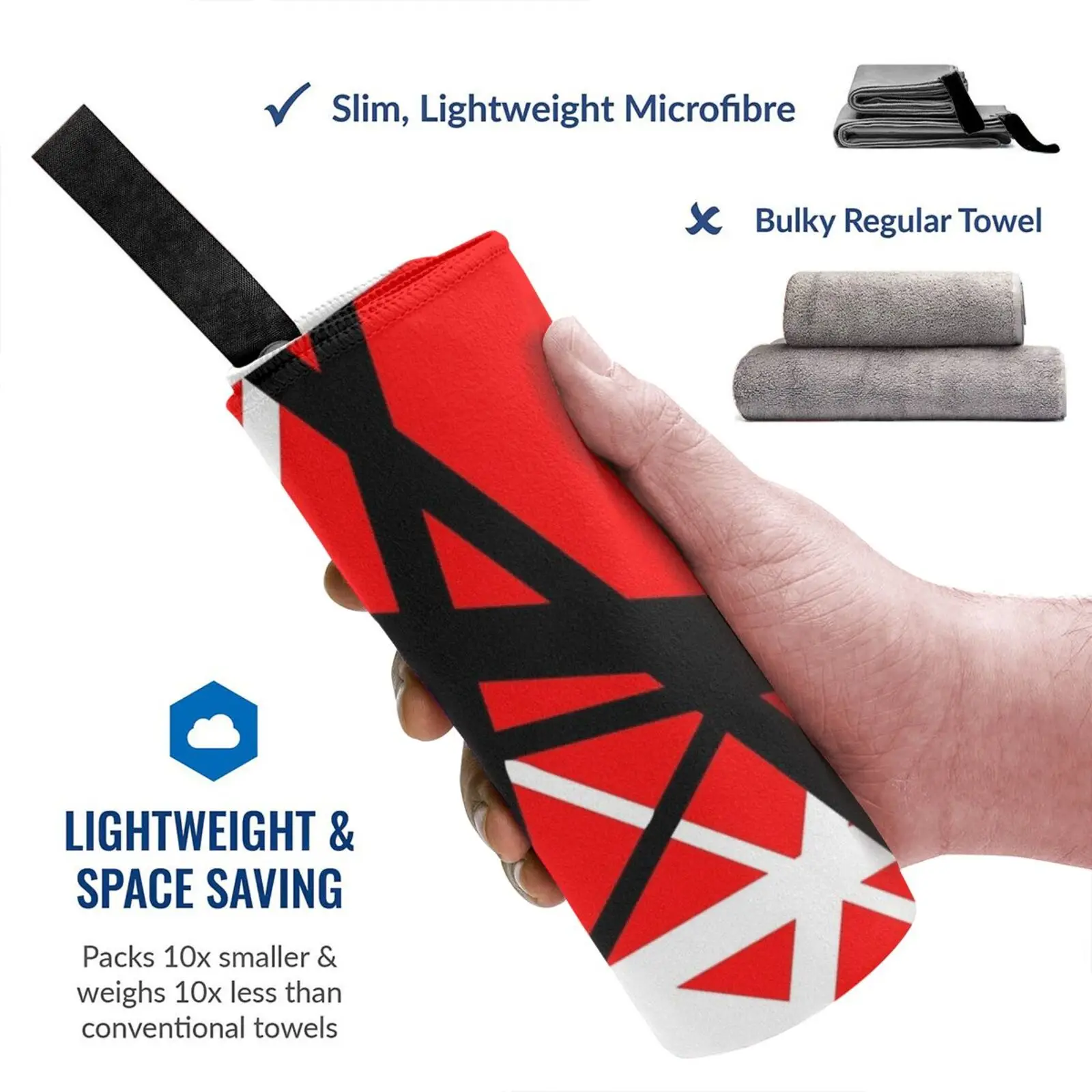 Быстросохнущее полотенце Frankenstrat Спортивная портативная ванночка для спортзала