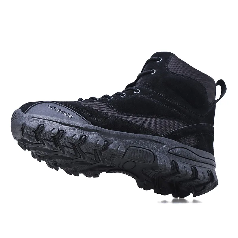 Мужские кожаные ботинки в стиле милитари премиум-класса тактические военные для