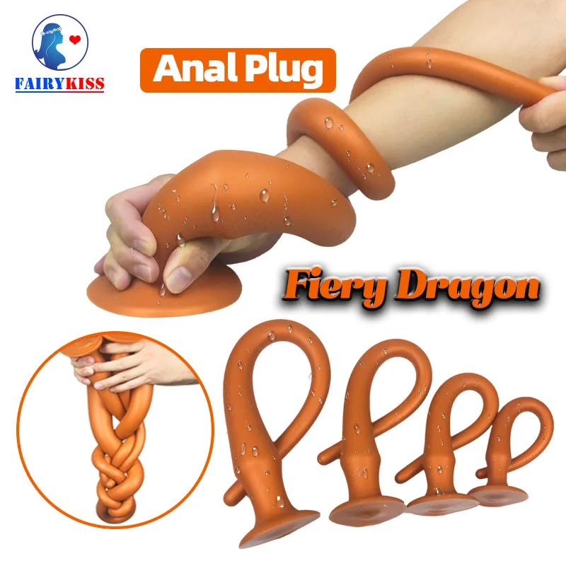 

Super Long Butt Plugs Anal Toys For Woman Prostate Massager Soft Erotic Anal Dilator Dildo Adult Sex Butt Plug For Man Gay BDSM