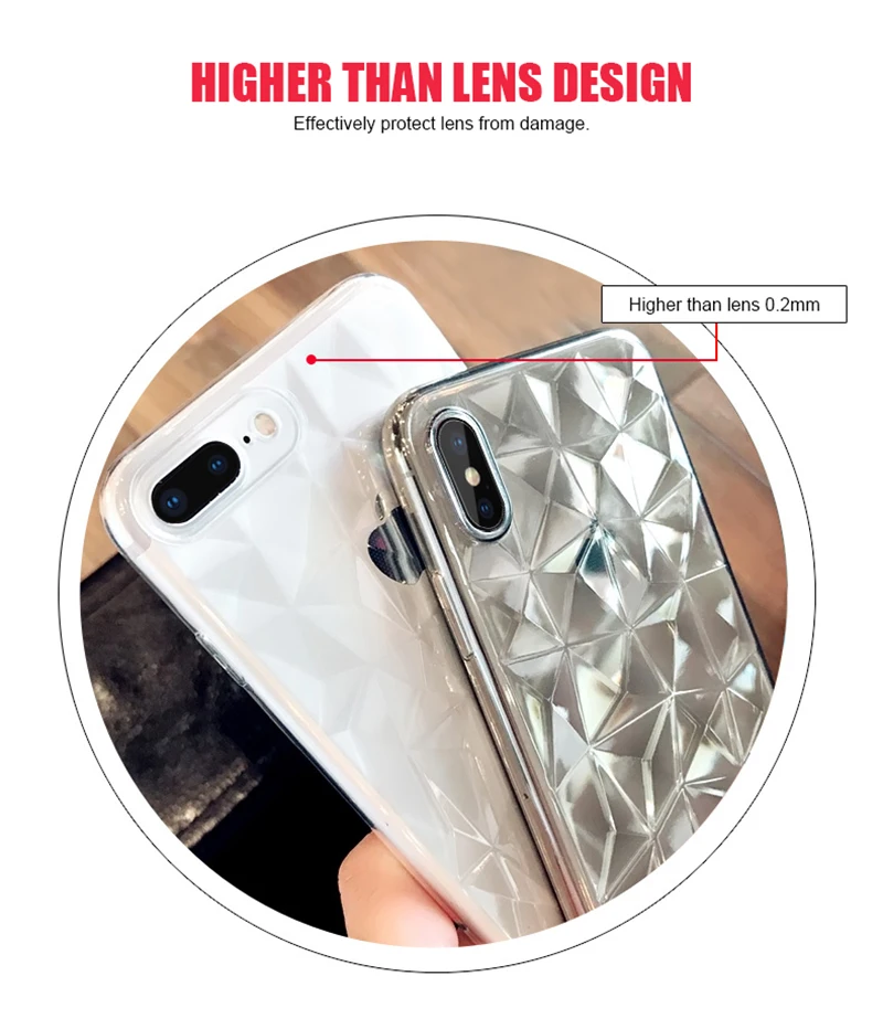 Мягкий чехол с 3D бриллиантами для Huawei P30 P20 Lite 2019 P Smart Z Y5 Y7 Y9 Mate 20 Pro Honor 10i 8X 8C Plus -