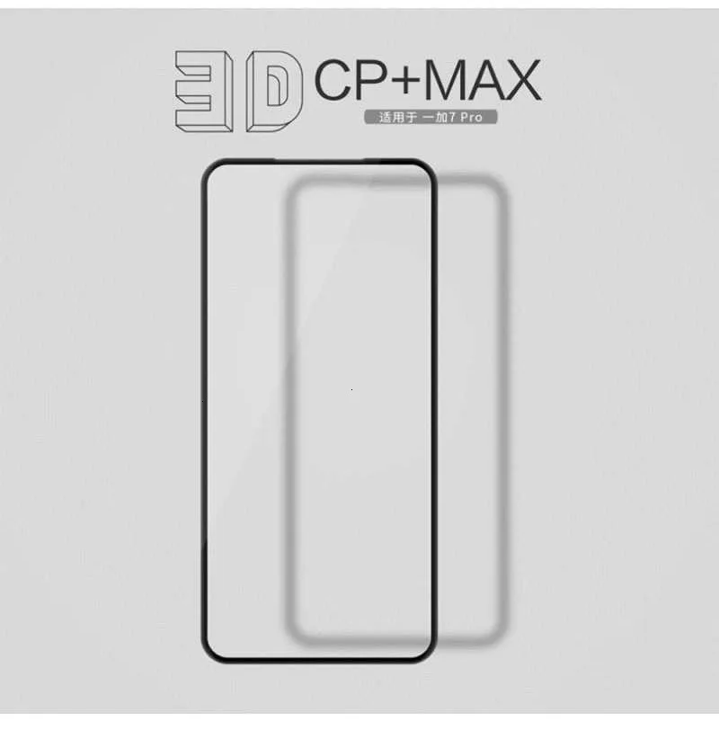 Для OnePlus 7T Pro закаленное стекло NILLKIN Amazing 3D CP+ MAX полное противовзрывное Стекло 9H Защита экрана для OnePlus 7 Pro