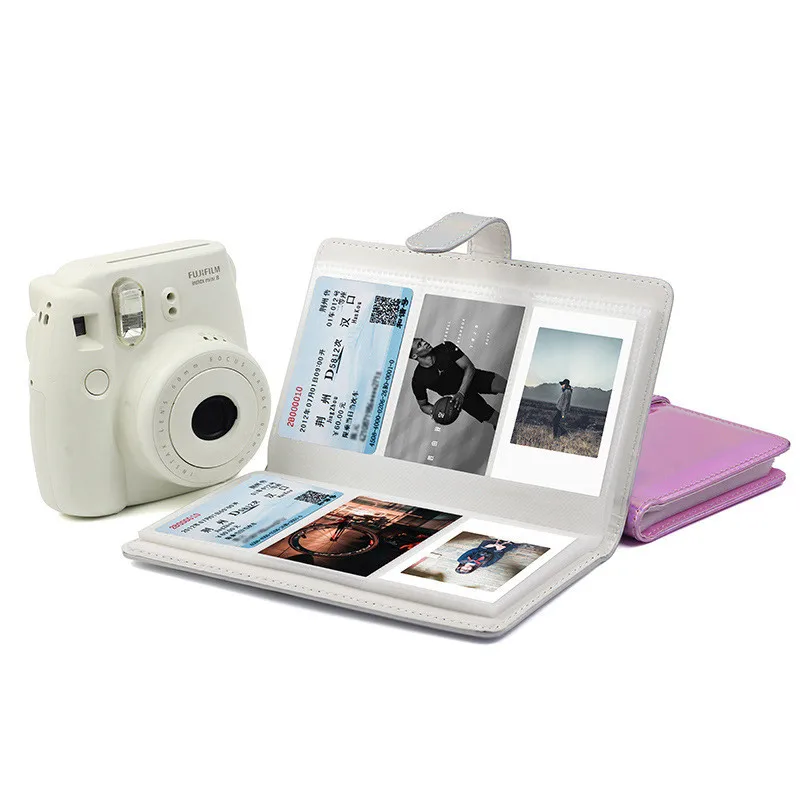 

96 Pockets Small Photo Album Home Picture Case Storage Portable Name Card Book Photo Album Card Photocard Name Card ID Holder