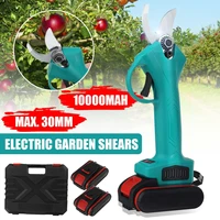 blmiatko 88v cordless pruner 10000mah lithium ion pruning shear efficient elctric scissors bonsai tree branches garden tools