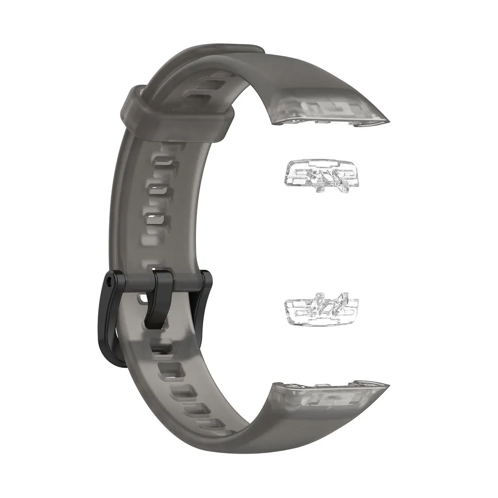 

Watch Strap TPU Dustproof And Anti-fall Ergonomic Design Breathable Watch Strap For Huawei Band 6 Split Strap