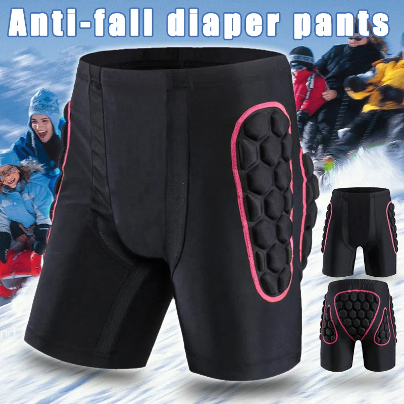 Высококачественные мужские и женские Защитные шорты для бедер ягодиц катания на