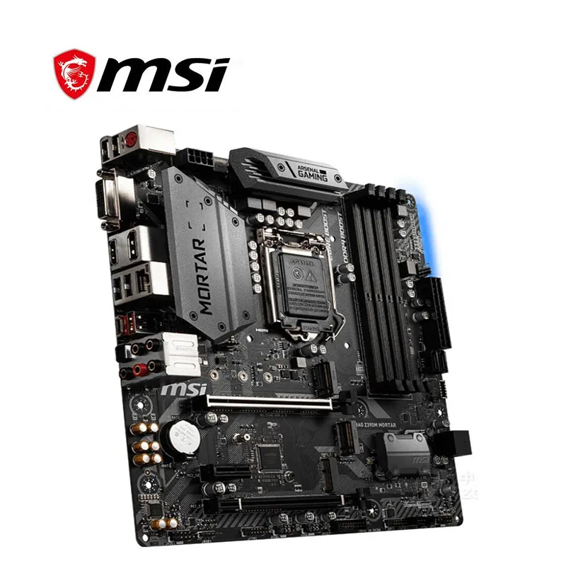 Материнская плата для MSI MAG Z390M материнская LGA 1151 DDR4 Intel Z390 настольного компьютера