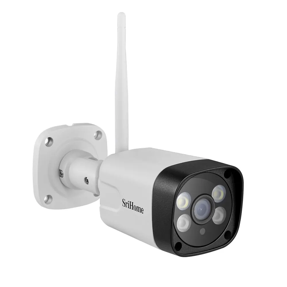 Sricam SH035 3.0MP WI FI IP Камера POE Открытый Водонепроницаемый полноцветная Ночное видение