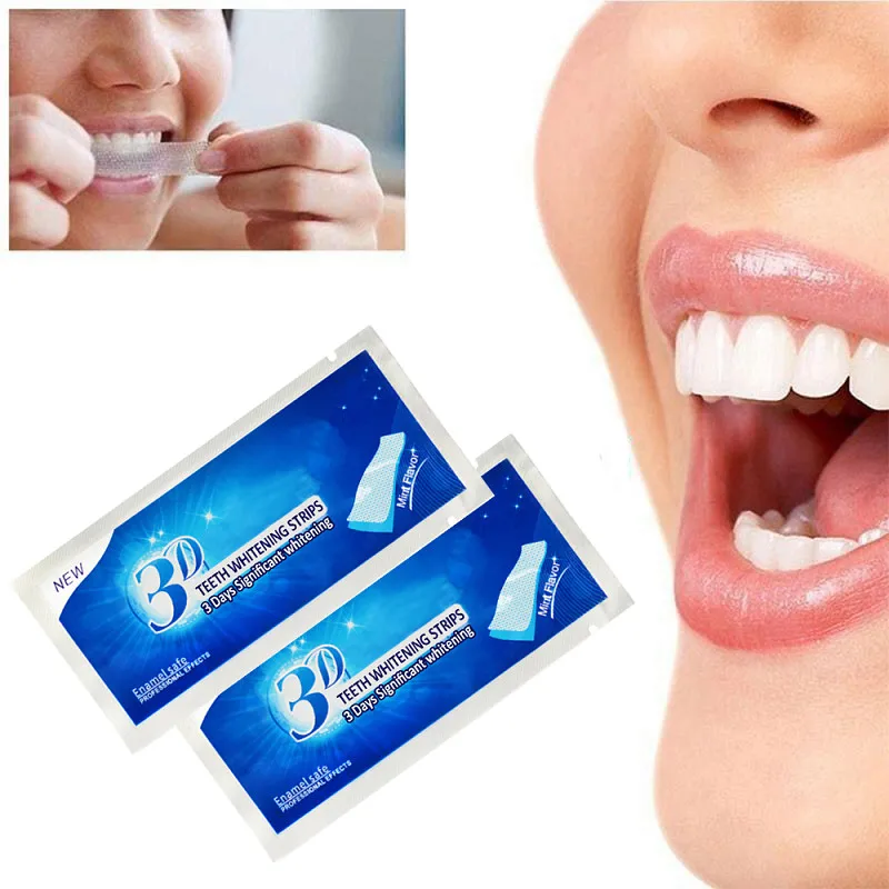 

28pcs Teeth Whitening Strips Bleaching & Whitening Teeth Intensive Clean Stain Removal Whitening Strips Oral Care Hygiene