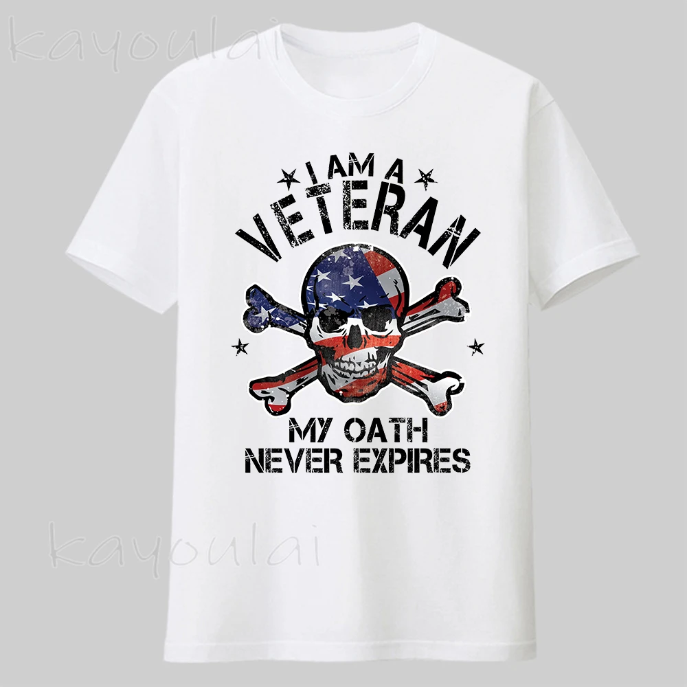 

Wholesale High Quality Graphic Oath Never Expires Custom Printing T Shirts For Men 100% Cotton O Neck Fashion Vintage T Shirts
