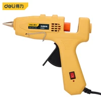 deli dl5041 hot melt glue gun electrical tools household tool diy tools ptc heating copper outlet glue independent switch