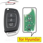 Автомобильный Брелок дистанционного управления с ключом для Hyundai IX35 IX25 IX45 Elantra Santa Fe 2013 2014 2015 2016 2017 оригинальный ключ для автомобиля ID46 чип 433 МГц