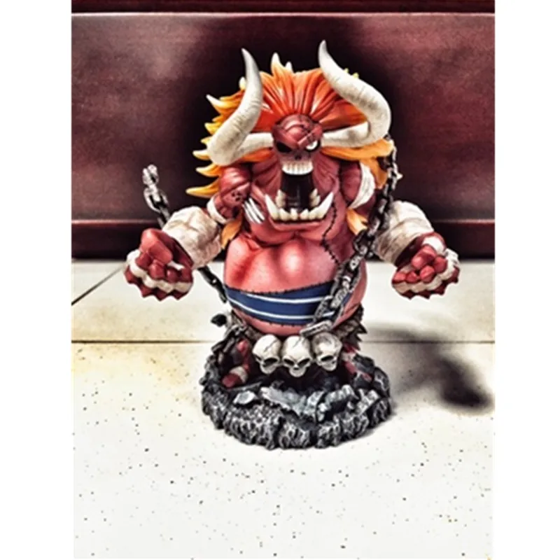 

7" G5 One Piece Statue Majin Ozzy Bust No. 900 PF Full-Length Portrait Original Version GK Action Figure Toy BOX 18CM X1852