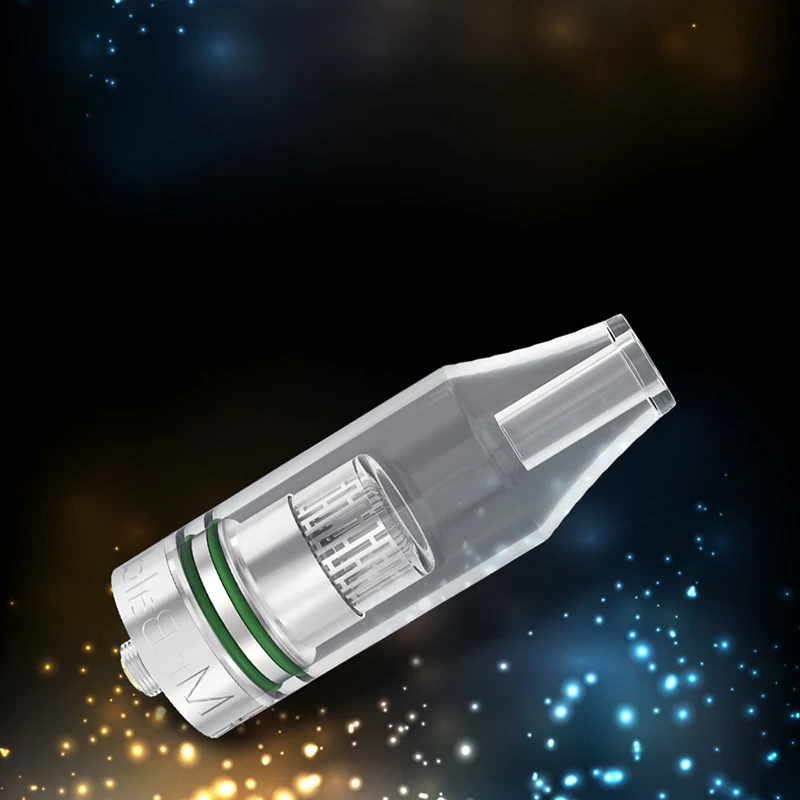 

New Atomizer Tank Fence Heating System Wax Oil Dry Herb Shatter Vaporizer Thread 510 Pure Taste Quartz SUB TWO