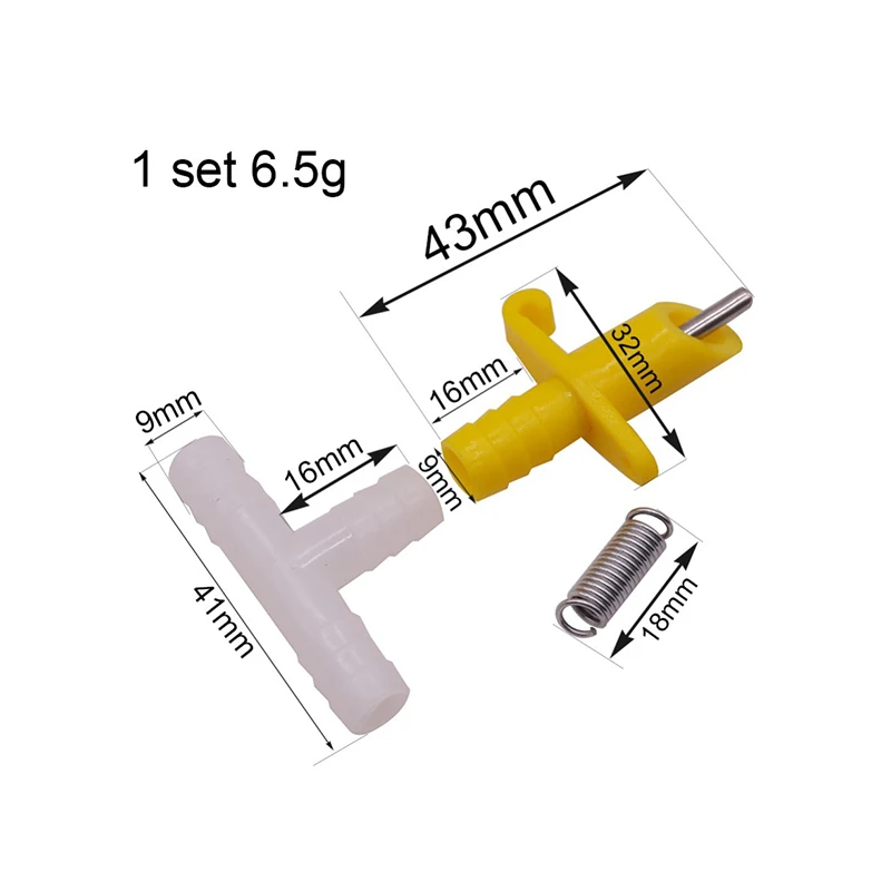 1 Pcs Rabbit Nipple Drinker Stainless Steel Plastic Mixed Material Anti-bite bite High-quality Farm Farming Equipment | Дом и сад