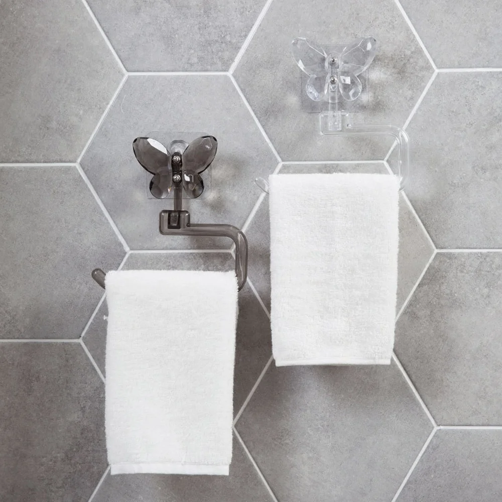 Клейкое кольцо для полотенец аксессуары ванной комнаты вешалка Бесплатная