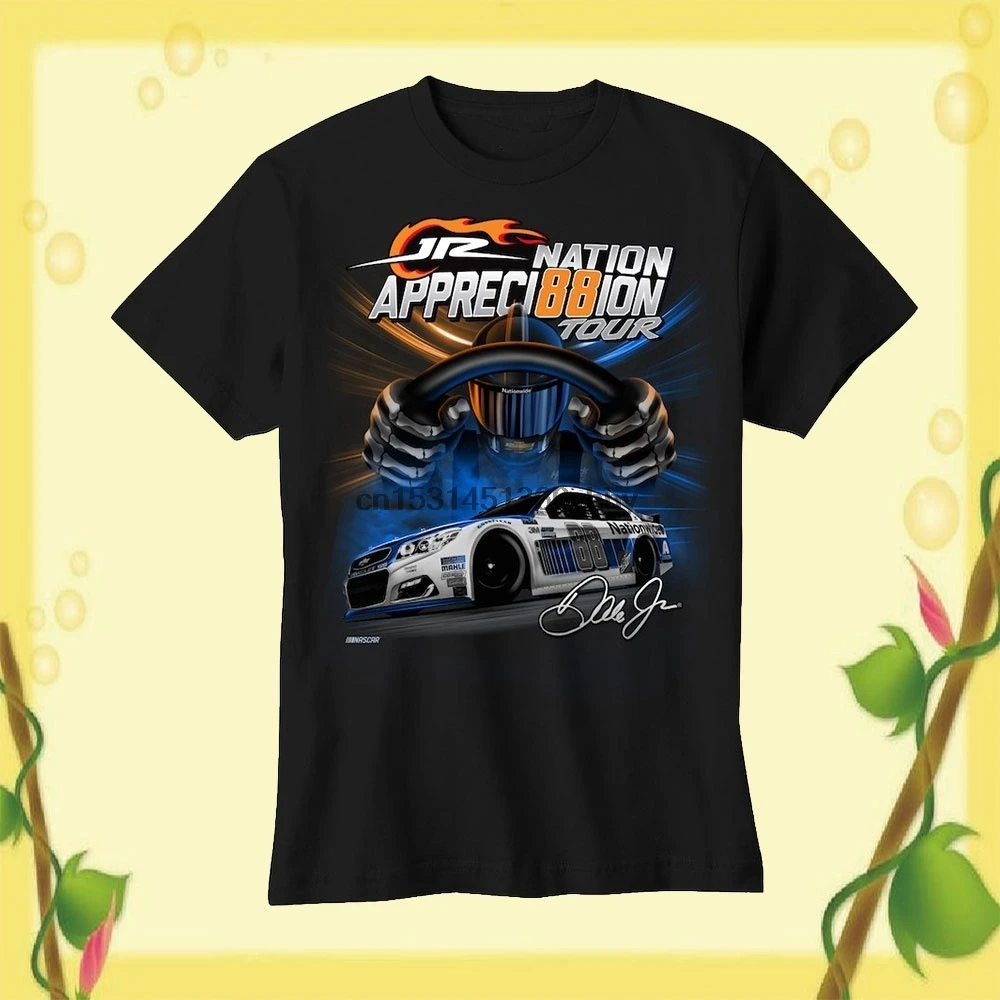 Футболка Dale Earnhardt Jr. Youth Black JR Nation Appreci88ion Tour Мужская по всей стране|Мужские