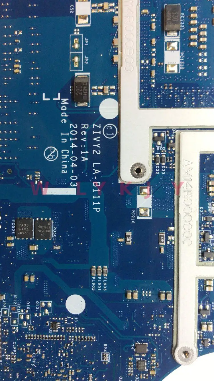 Материнская плата KTUXB ZIVY2 для Lenovo LA-B111P материнская ноутбука i7 4700HQ GTX860M 2G DDR3 100%