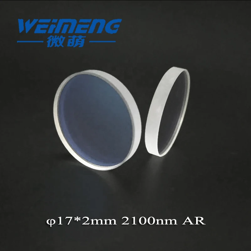 

Бренд Weimeng, лазерное защитное стекло, оптическое стекло 17*2 мм, круговой кварцевый 2100nm AR-покрытие для фильтровальной лазерной резки