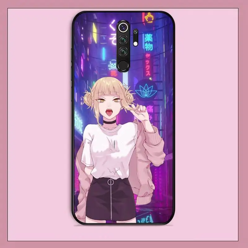 

Vaporwave Glitch Girl Anime Phone Case for Redmi Note 8 7 9 4 6 pro max T X 5A 3 10 lite pro