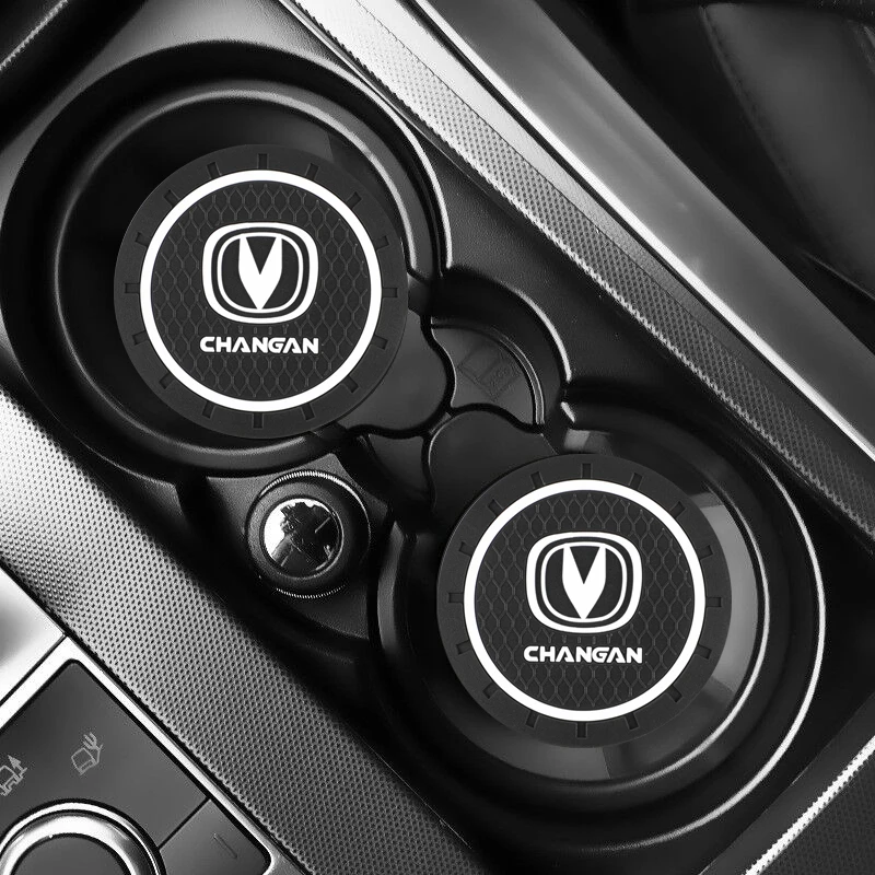 2 шт. Нескользящие Коврики для автомобиля чашки воды аксессуары Changan CS55 CS75 CS35 CS95 |