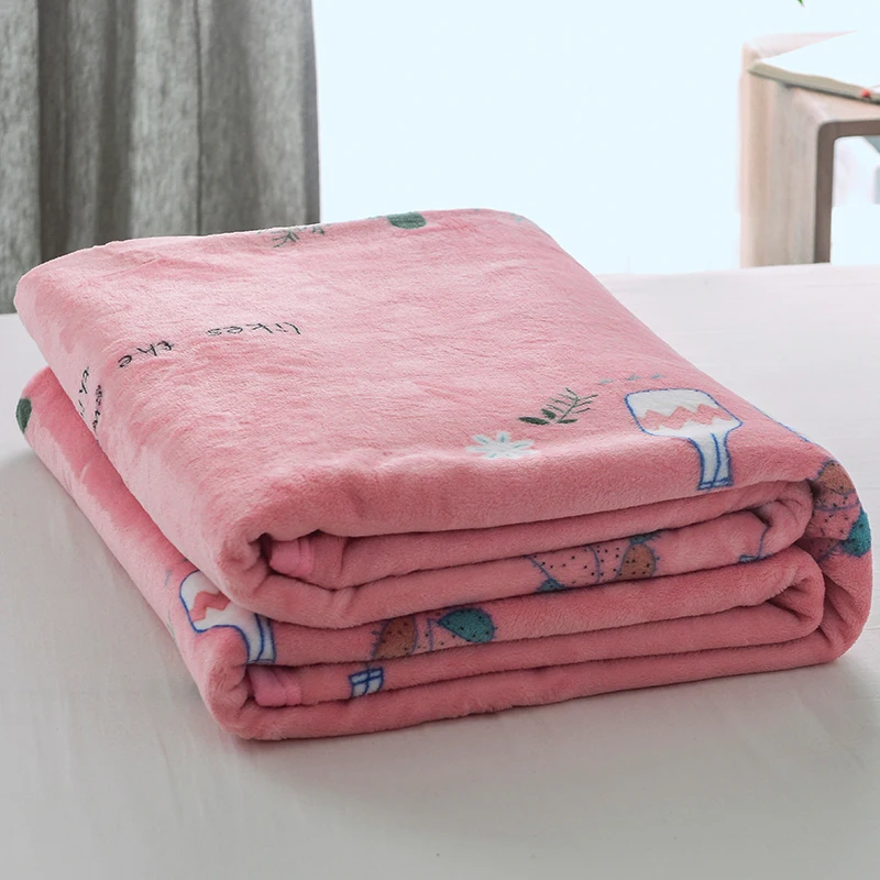 

Nordic Autumn Blanket Cover Soft Warm Comfy Fleece Sofa Throw Blanket Adulte Designer Mantas De Cama Household Products DF50GT