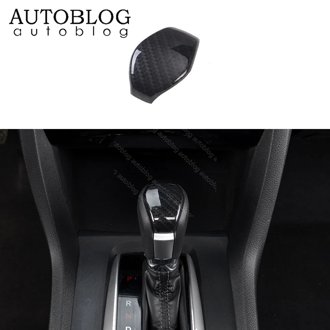 Цвет карбонового волокна внутренняя фотография подходит для Honda чехол рычага