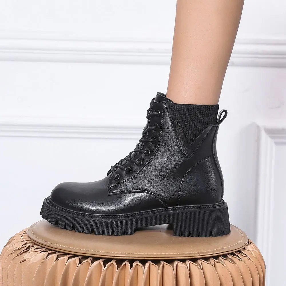 

Women Boots Winter Snow Boots Platform Warm Shoes Women