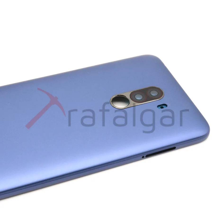 Задняя крышка батарейного отсека для Xiaomi PocoPhone F1 задняя корпуса Poco сменная Крышка
