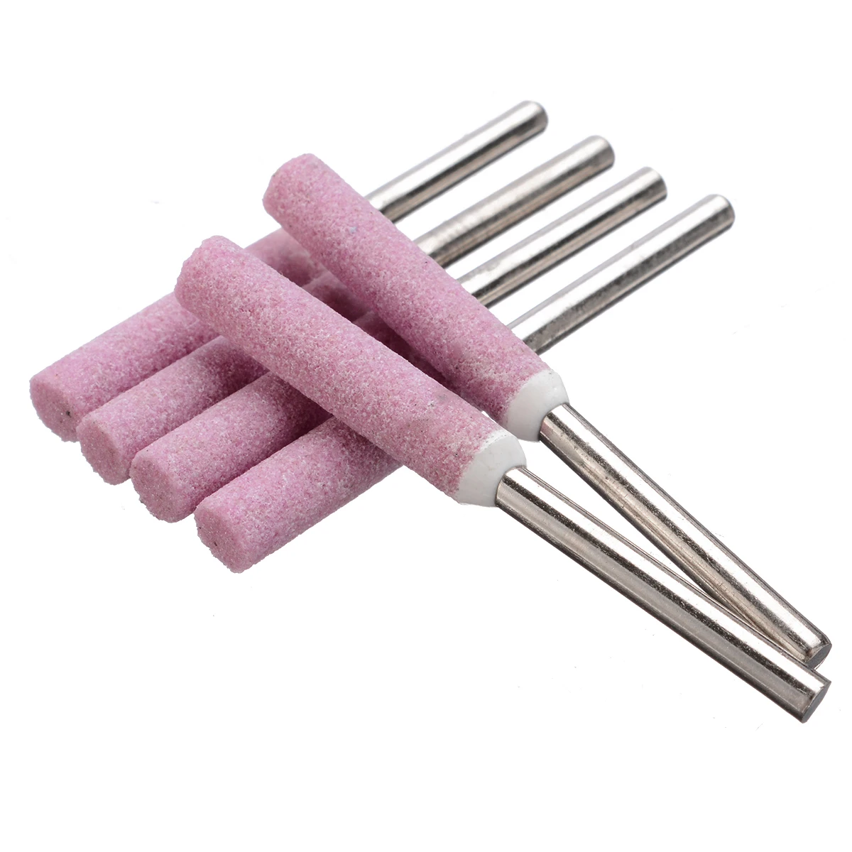 

6pcs 4.8mm Diameter Diamond Chainsaw Sharpener Burr Stone File Chain Saw Sharpening