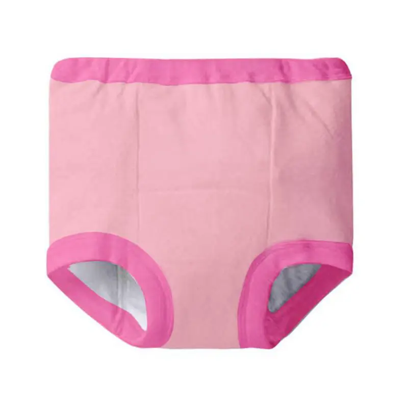 Тренировочные штаны для маленьких девочек хлопковые многоразовые шорты нижнее