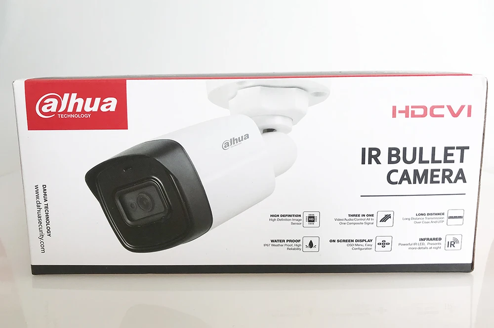 Пластиковый чехол Dahua Lite Plus Series 5MP HDCVI Camera 1/1/2 &quotCMOS 2 шт. IR LEDs Smart 40 метров 3 6 мм 8