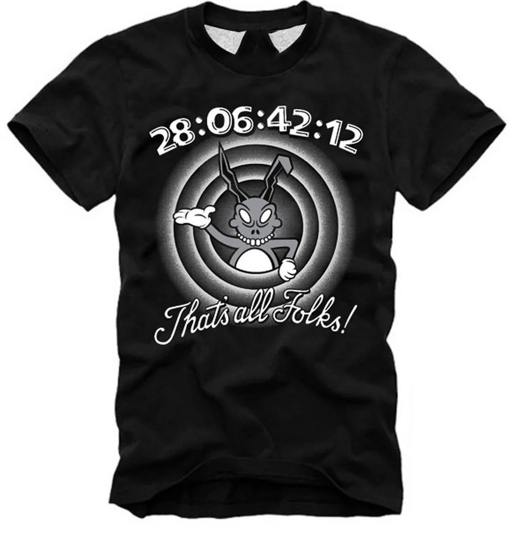 E1Syndicate футболка Донни Дарко 2864212 Франк Кошмар Хэллоуин челюсти 4019 брендовая